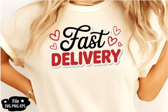 Cute Shipping Sticker Design for Graphics and Crafts