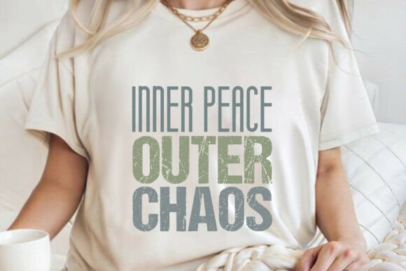 Inner Peace Outer Chaos Self Love Tee