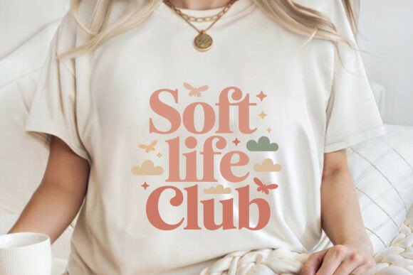 Soft Life Club Self Love T-shirt Design