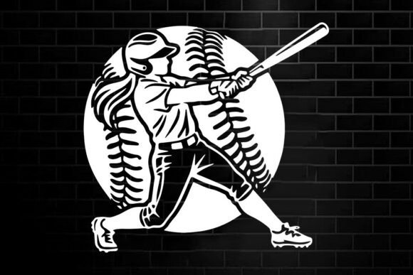 Softball Girl SVG: Graphics and Crafts for Local Branding