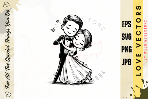 Weddingvectors - 1100238: Graphics and Illustrations for Romantic Design